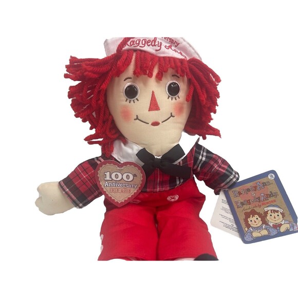 100h Anniversary Raggedy Andy 2015 Ann Dolls Handmade By Aurora - Picture 15 of 16
